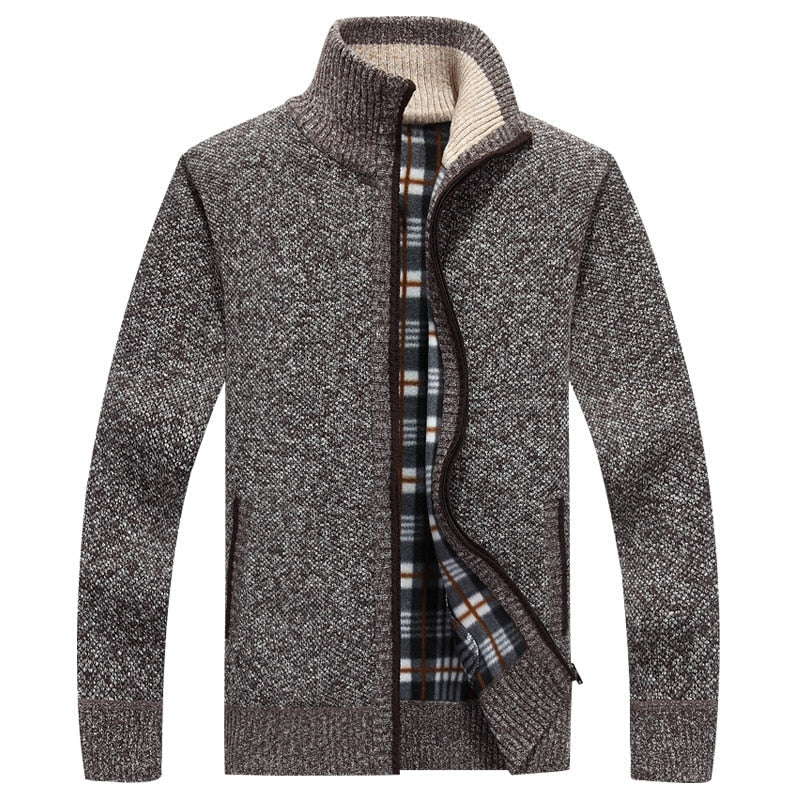Maglione Uomo in Maglia Morbida Caldo Design Classico