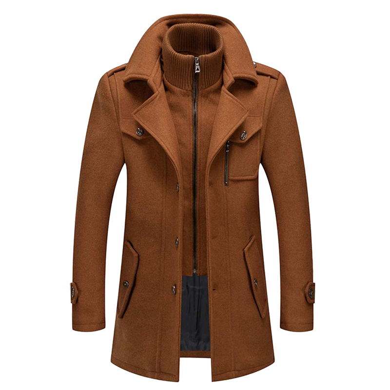 Cappotto Uomo Leggero Caldo Stile Classico - Brentozzi