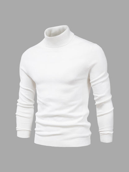 Maglione Uomo Collo Alto Corto Lavabile - Brentozzi