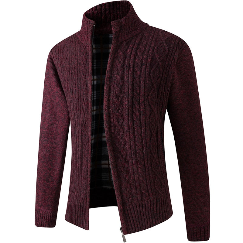 Maglione Uomo in Maglia Morbida Caldo Design Classico