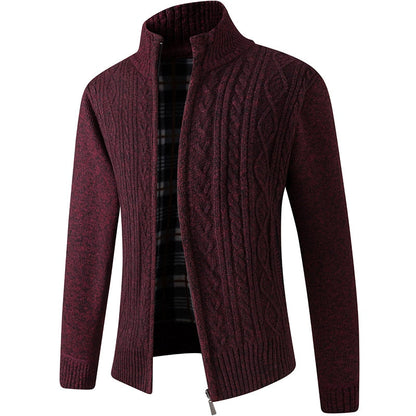 Maglione Uomo in Maglia Morbida Caldo Design Classico