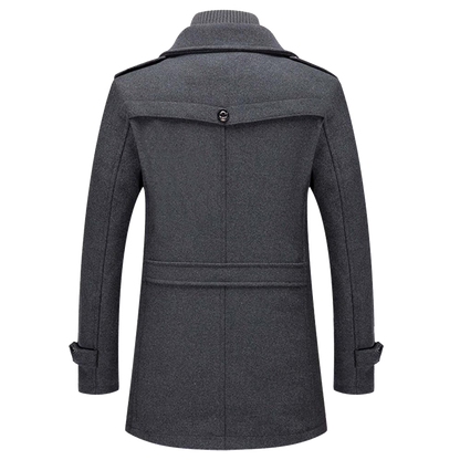 Cappotto Uomo Invernale Lungo Stile Moderno