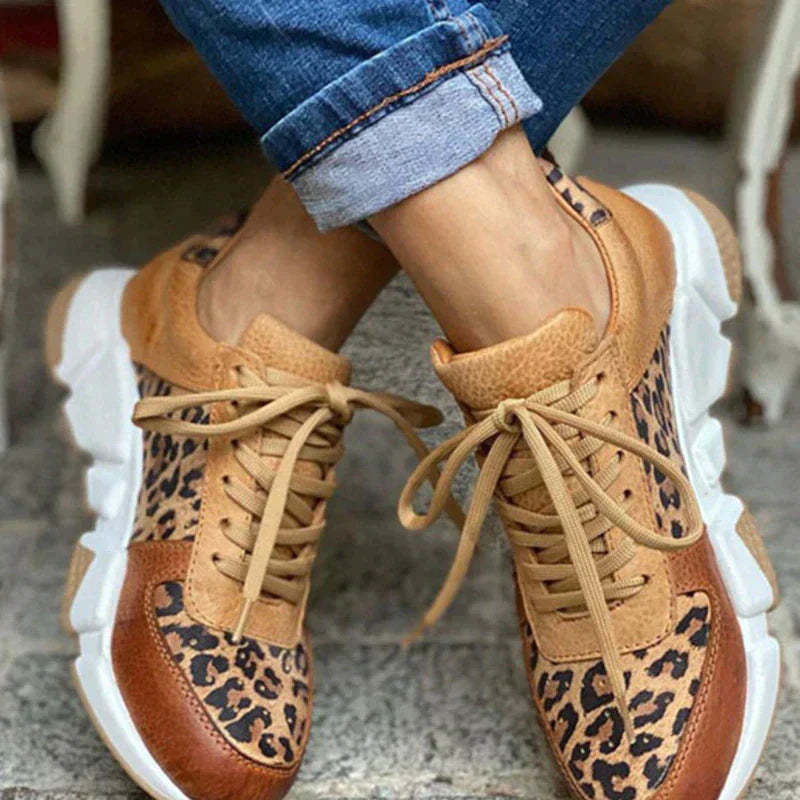 Sneakers Donna Comode Stile Animalier