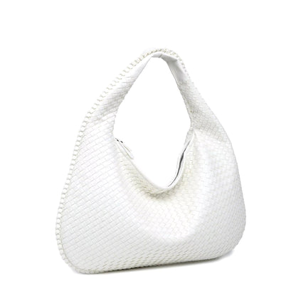 Borsa Donna Tessuto Intrecciato Elegante e Comoda Quotidiana