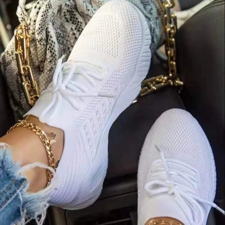 Sneakers Donna Orthopediche in Mesh Leggere e Traspiranti