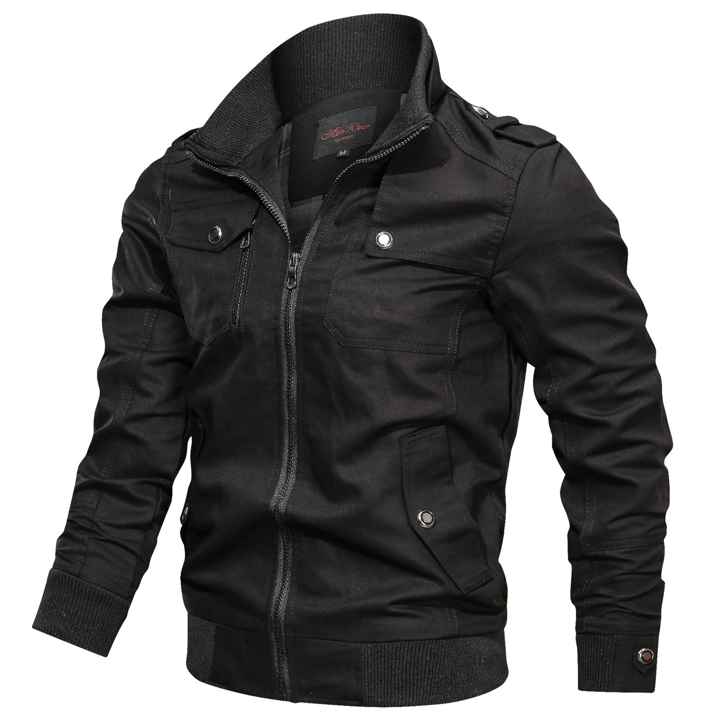 Bomber Uomo Antivento Stile Classico Rifinitura Robusta - Brentozzi