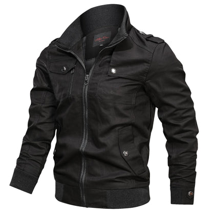Bomber Uomo Antivento Stile Classico Rifinitura Robusta - Brentozzi