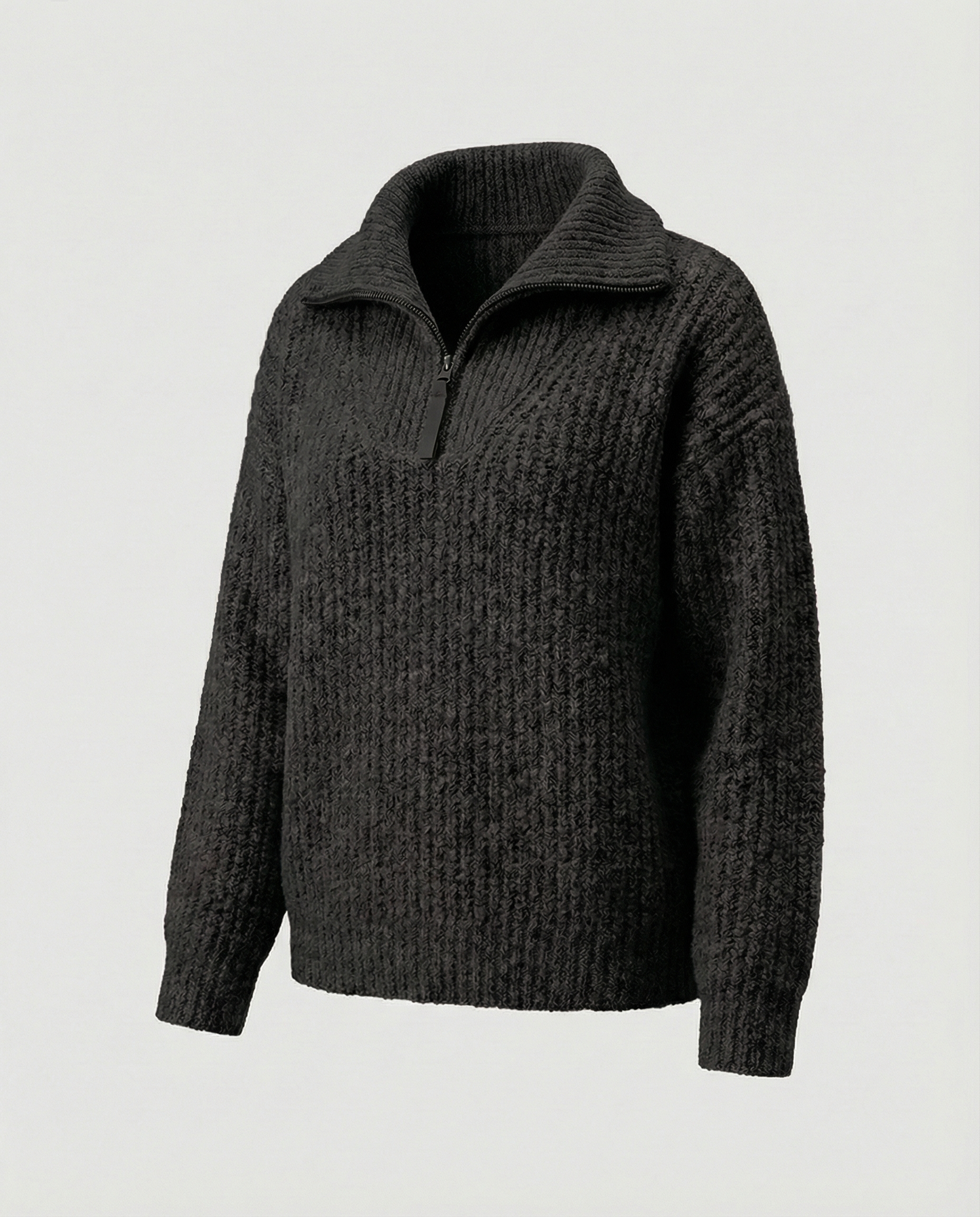Maglione Donna con Zip Frontale