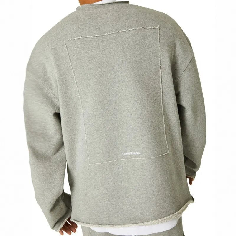 Maglione Uomo Classico Girocollo Vestibilità Regolare