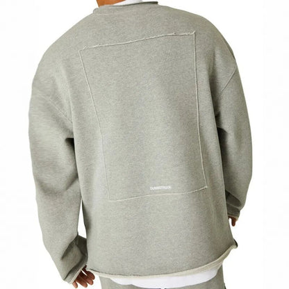 Maglione Uomo Classico Girocollo Vestibilità Regolare