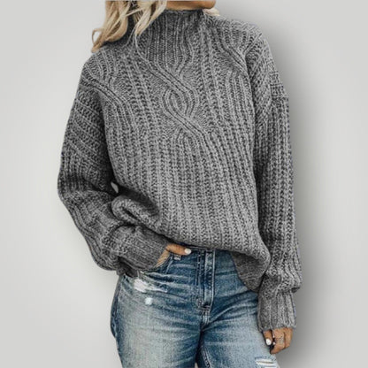 Maglione Donna in Maglia Caldo Stile Moderno Invernale