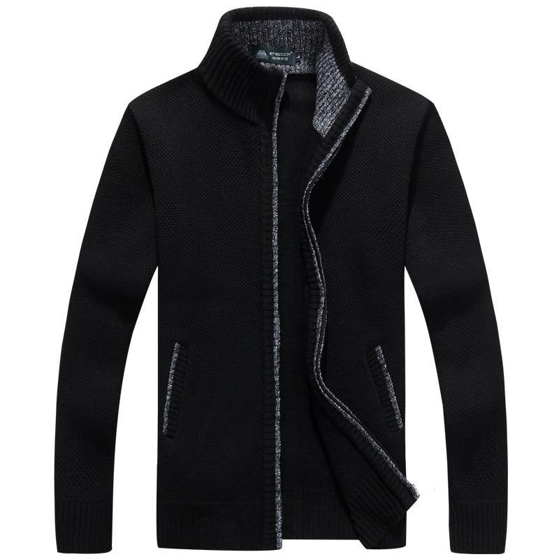 Cardigan Uomo Corto con Zip