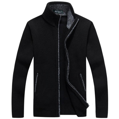 Cardigan Uomo Corto con Zip