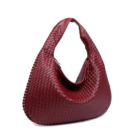 Borsa Donna Tessuto Intrecciato Elegante e Comoda Quotidiana - Brentozzi
