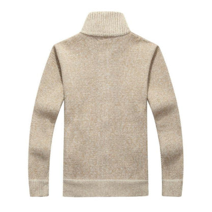 Cardigan Uomo Corto con Zip