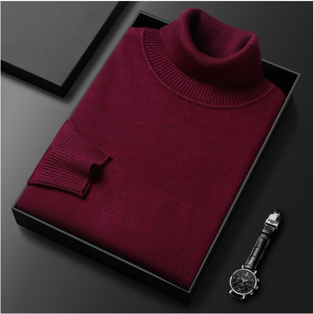 Maglione Uomo Dolcevita Caldo