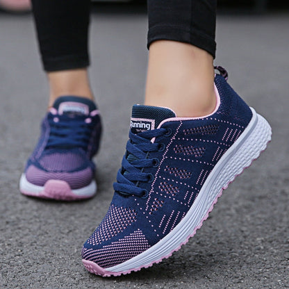 Sneaker Donna Sportive da Corsa con Lacci