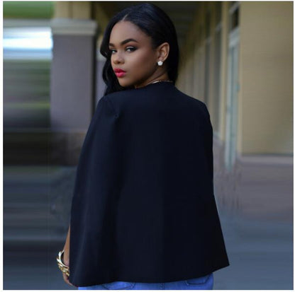 Blazer Donna Cape Aperto Manica Lunga