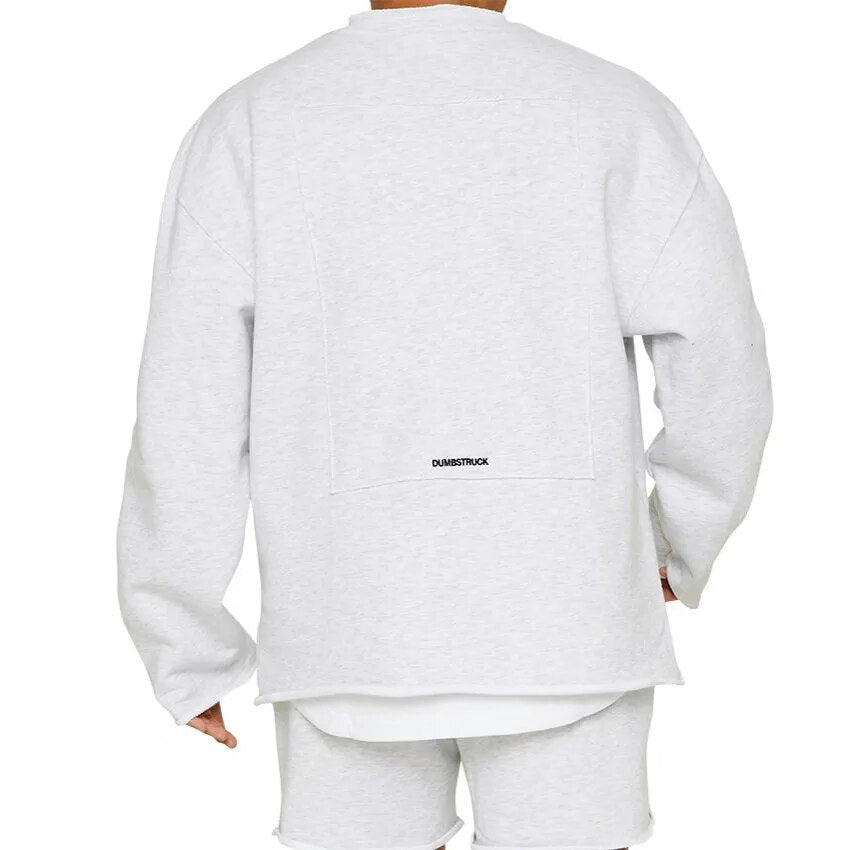 Maglione Uomo Classico Girocollo Vestibilità Regolare