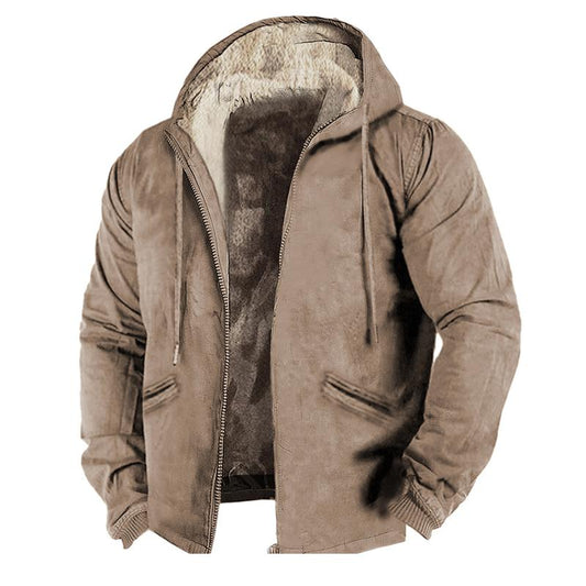 Giacca Uomo con Fodera Sherpa Calda e Confortevole Invernale - Brentozzi