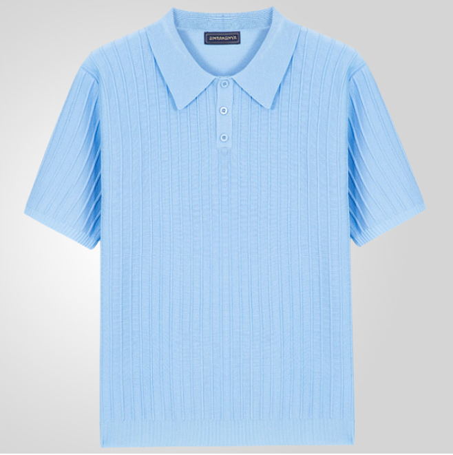 Polo Uomo Maglia a Costine Manica Corta - Brentozzi