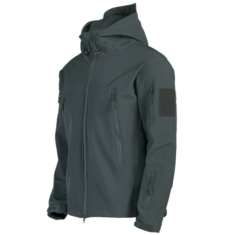 Giacca Outdoor Uomo Impermeabile Taglio Dritto