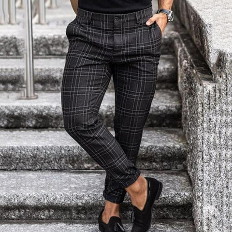Pantaloni Chino Uomo Classici Vestibilità Regolare