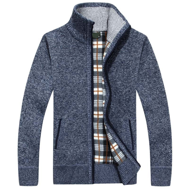 Maglione Uomo in Maglia Morbida Caldo Design Classico
