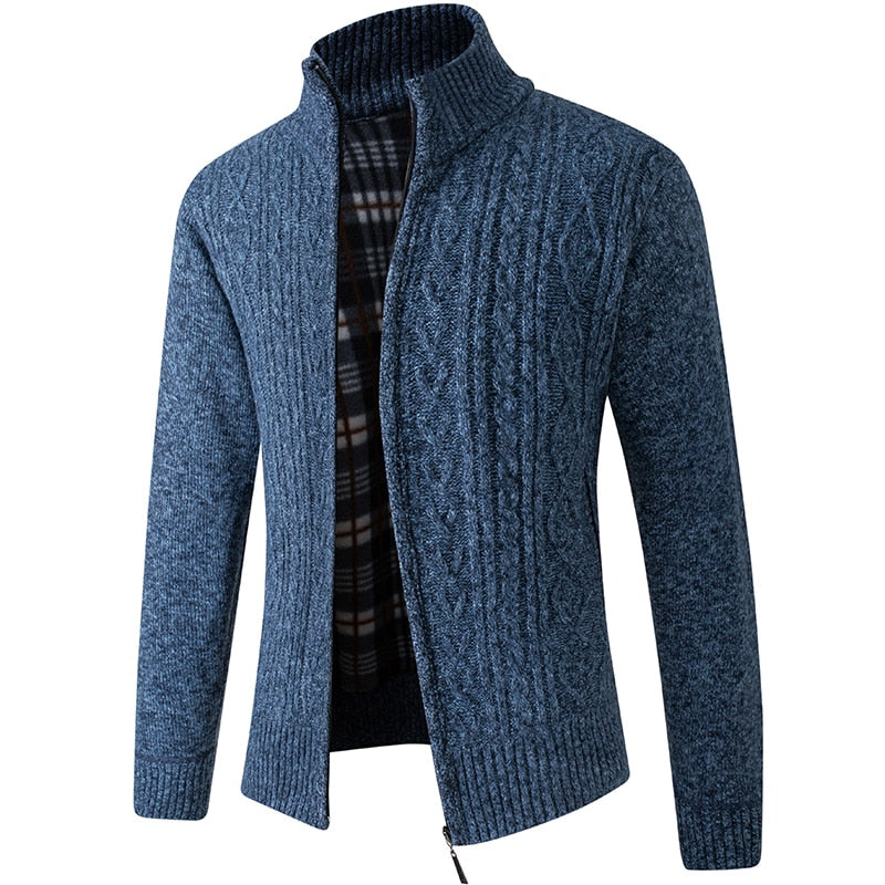 Maglione Uomo in Maglia Morbida Caldo Design Classico