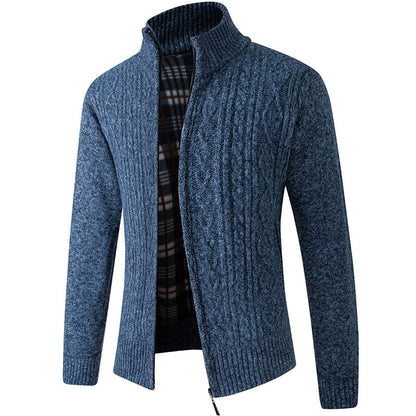 Maglione Uomo in Maglia Morbida Caldo Design Classico