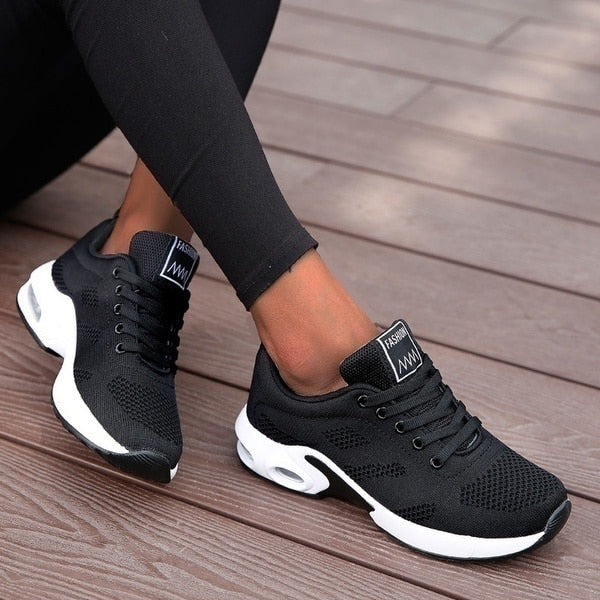 Sneaker Donna Plateau per Corsa e Camminata