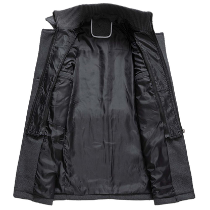 Cappotto Uomo Invernale Lungo Stile Moderno