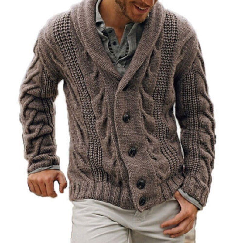 Maglione Uomo Tessuto Morbido Manica Lunga