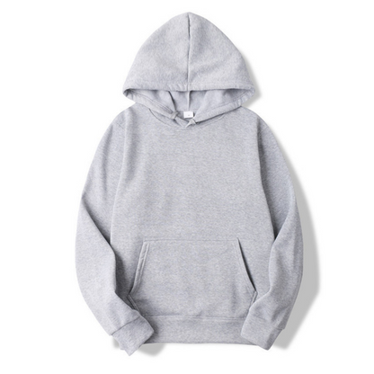 Felpa Uomo con Cappuccio Tasche Comfort Regular Fit - Brentozzi