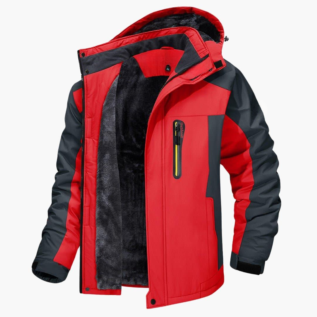 Giacca Invernale Uomo con Fleece per Escursionismo