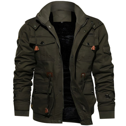 Giacca Militare Uomo con Tasche Regular Fit - Brentozzi