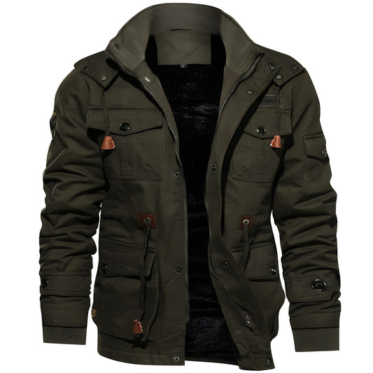 Giacca Militare Uomo con Tasche Regular Fit - Brentozzi