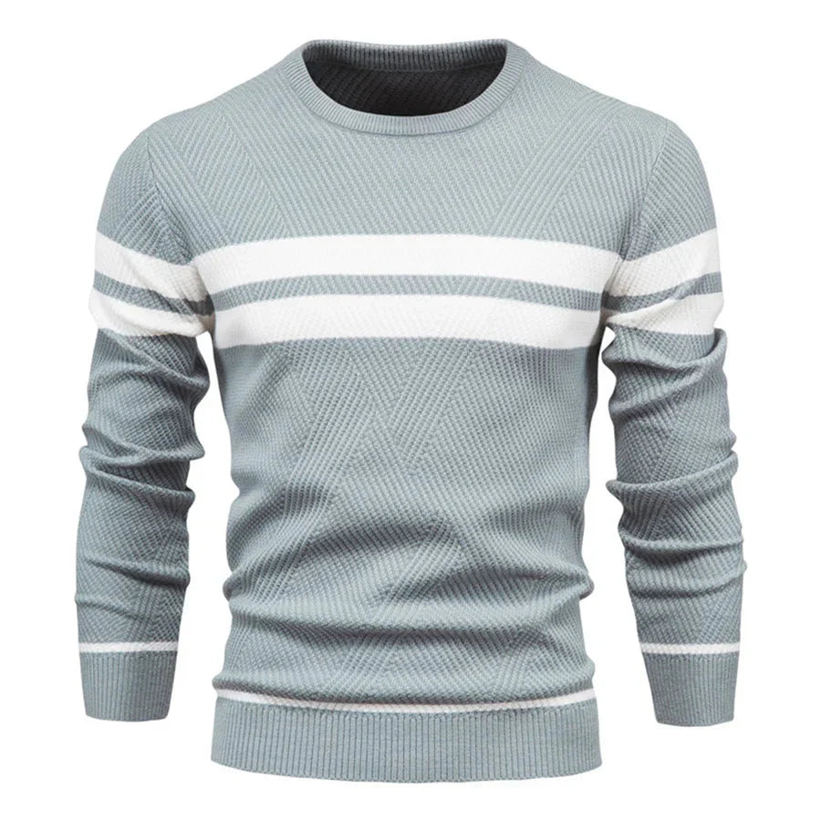 Maglione Uomo in Maglia Girocollo Classico - Brentozzi