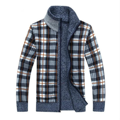 Cardigan Uomo Corto con Zip