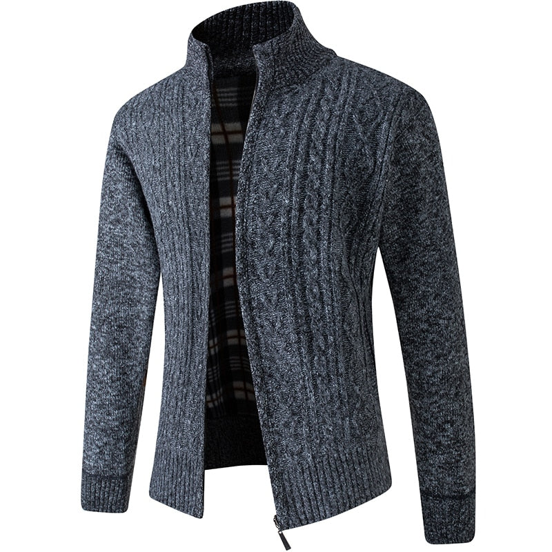 Maglione Uomo in Maglia Morbida Caldo Design Classico