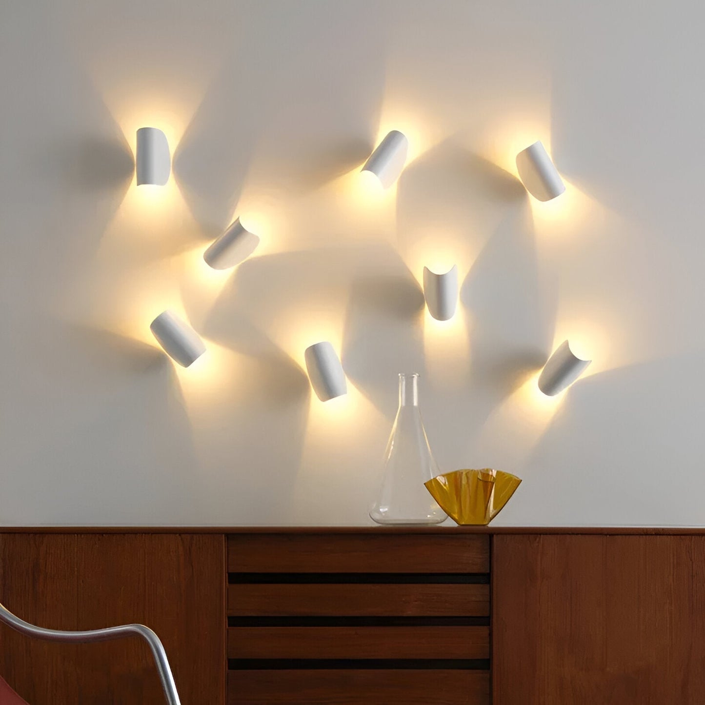 Lampada da Parete LED Unisex Design Minimalista Moderna