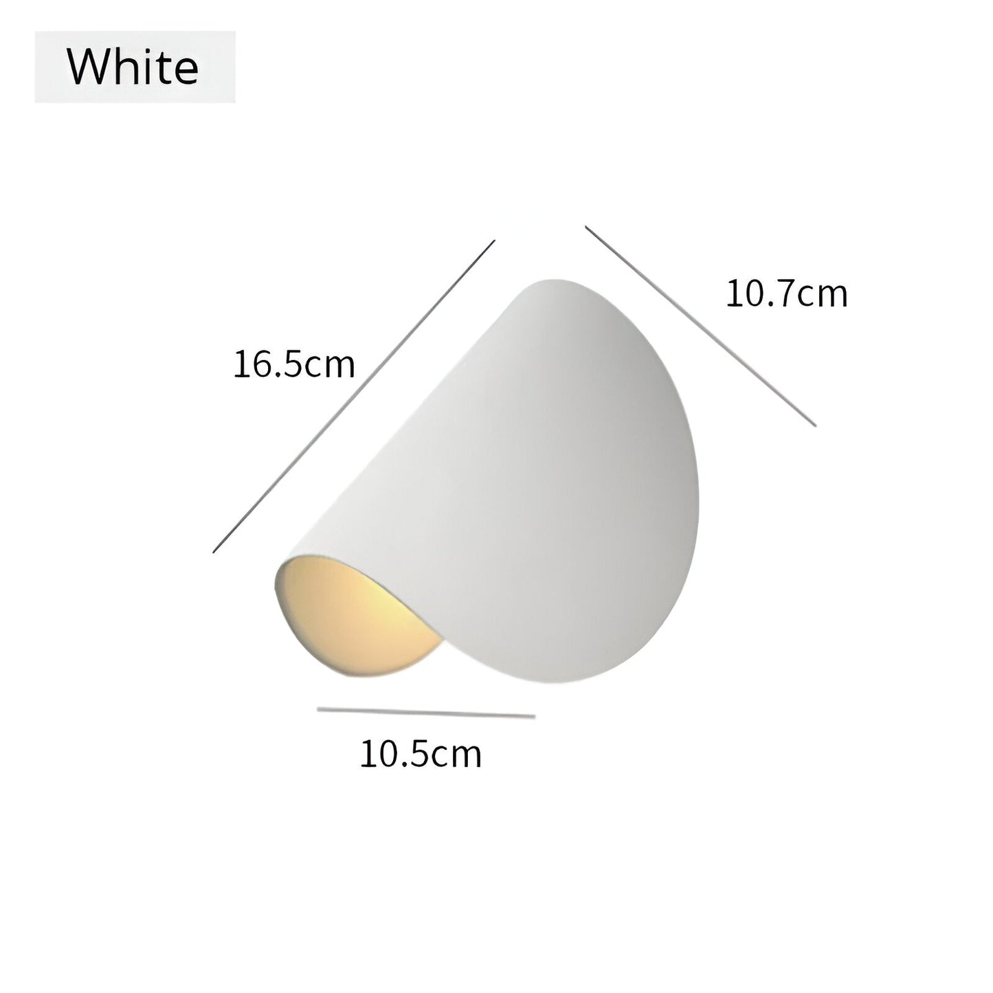 Lampada da Parete LED Unisex Design Minimalista Moderna
