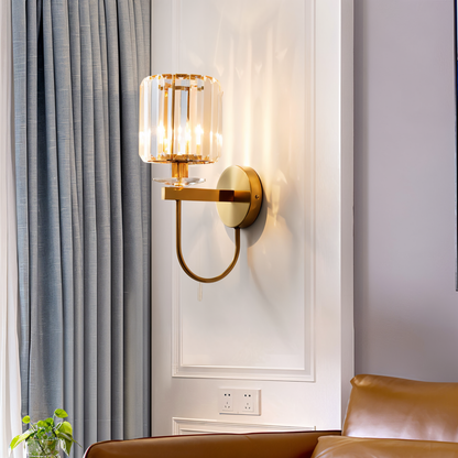 Lampada da Parete Vintage Elegante in Metallo Stile Classico