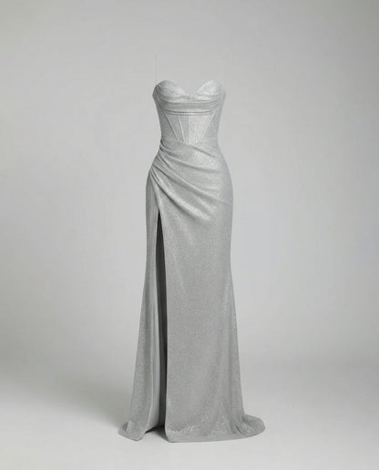Abito Maxidress Donna con Paillettes Elegante
