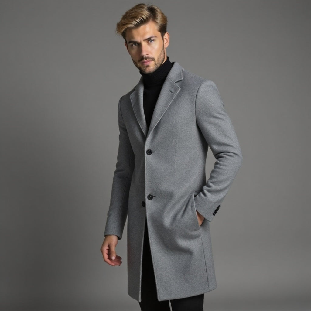 Cappotto Uomo Invernale Classico Slim Fit - Brentozzi