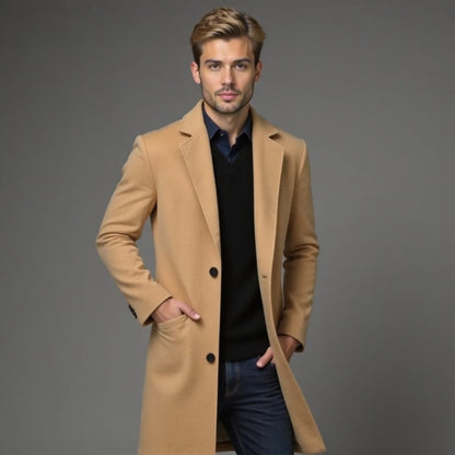 Cappotto Uomo Invernale Classico Slim Fit