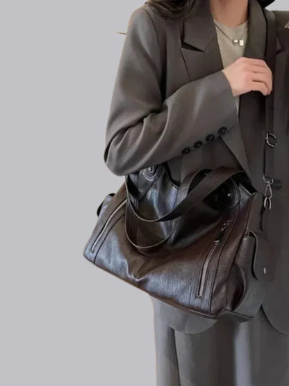 Borsa Donna Capiente con Tracolla Regolabile