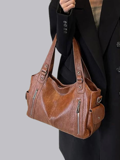 Borsa Donna Capiente con Tracolla Regolabile