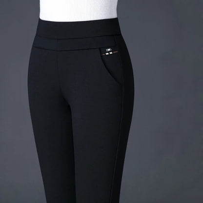Pantaloni Jogging Donna in Tessuto Stretch Lunghezza Lunga - Brentozzi