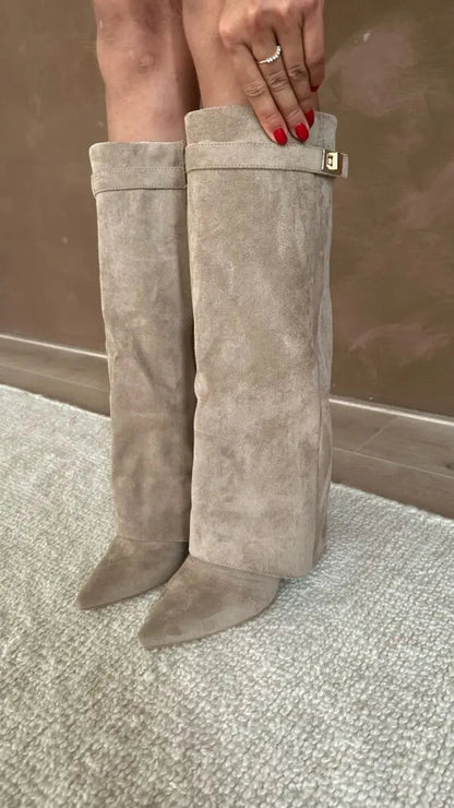 Stivali Overknee Donna Eleganti Classici